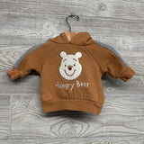 Hoodie Hungry Bear Pooh 0-3M