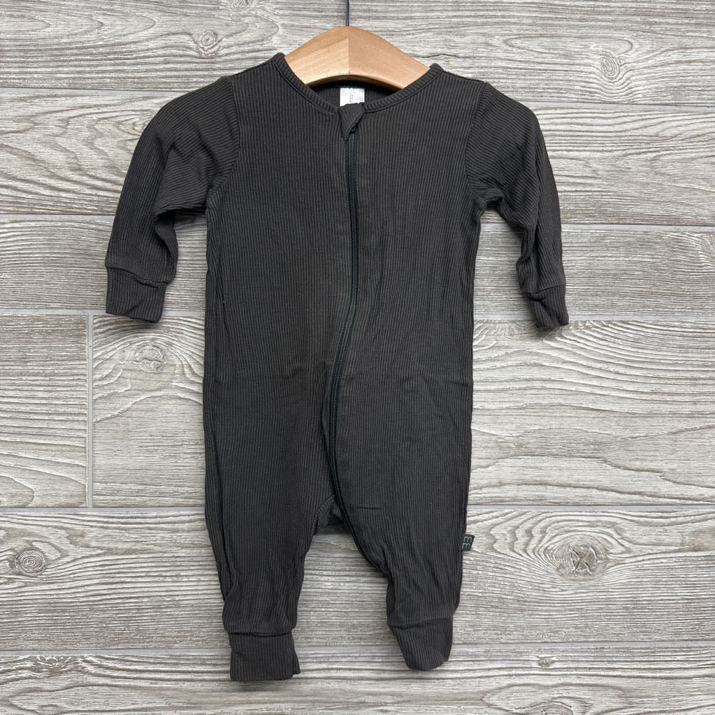Ribbed Bamboo LS Outfit 3-6M