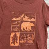 Shirt Bear Tent Fire 6-7