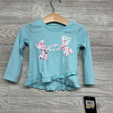 NEW LS Active Shirt UA Ruffle Trim 12M