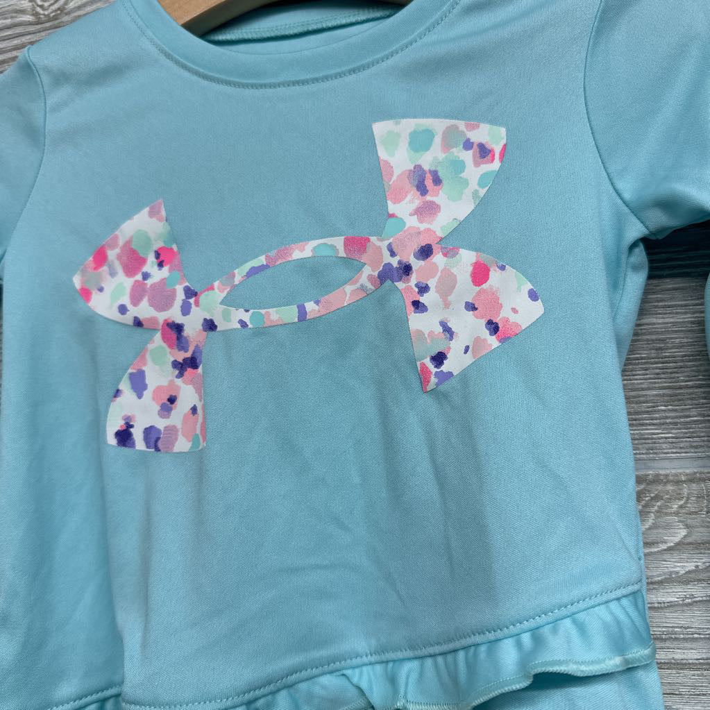 NEW LS Active Shirt UA Ruffle Trim 12M