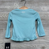 NEW LS Active Shirt UA Ruffle Trim 12M
