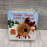 Finger Puppet Jingle, Jingle, Little Reindeer Board Book