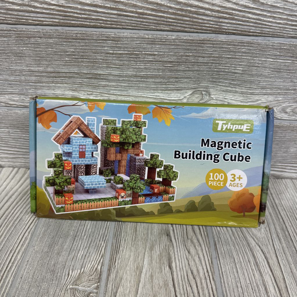 NEW 100 Pc Magnetic Building Cubes
