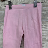 Ribbed Leggings Lettuce Trim 3T