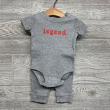 Waffle Knit Bodysuit Legend & Pants 9M