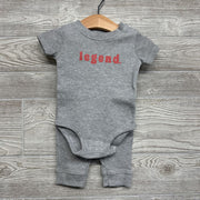 Waffle Knit Bodysuit Legend & Pants 9M