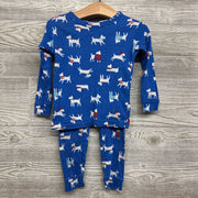 2 Pc LS PJs Dogs Dots 2
