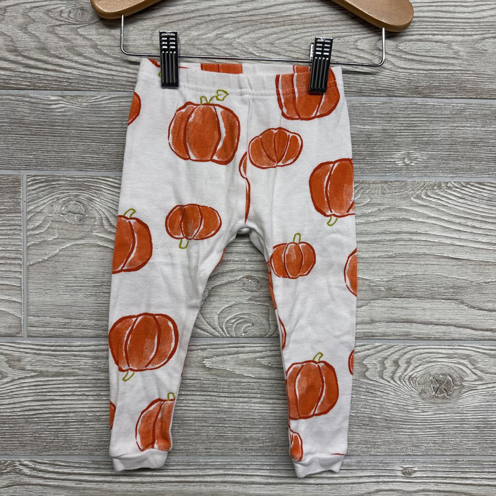 2 Pc LS PJs Pumpkins 12M