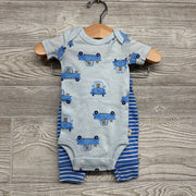 Bodysuit Bears In Cars & Pants Stripes NB