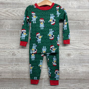 2 Pc LS PJs Ho Ho Ho 4T