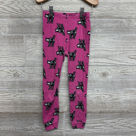 2 Pc LS PJs Cat Skeletons 5