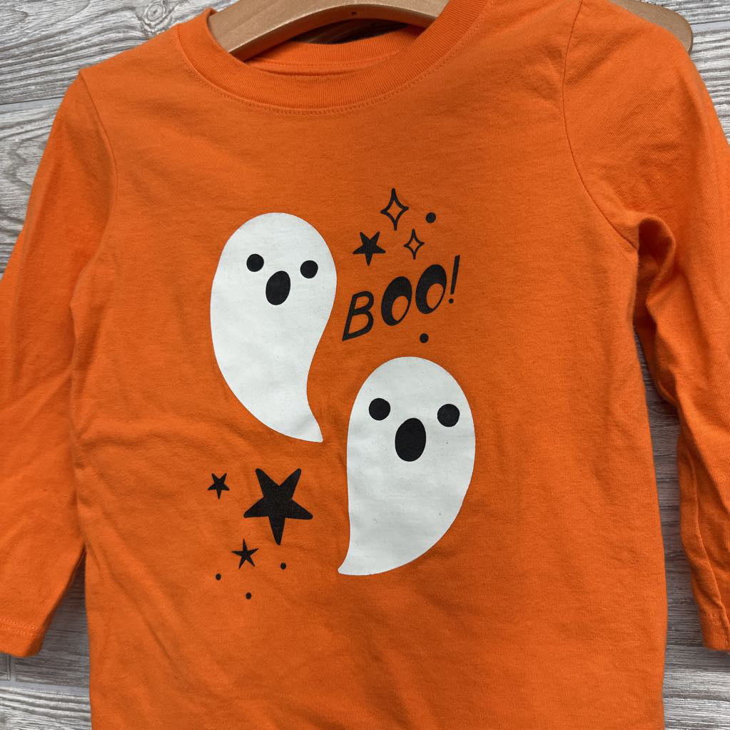 LS Shirt Boo & Jogger Sweatpants Ghosts 2T