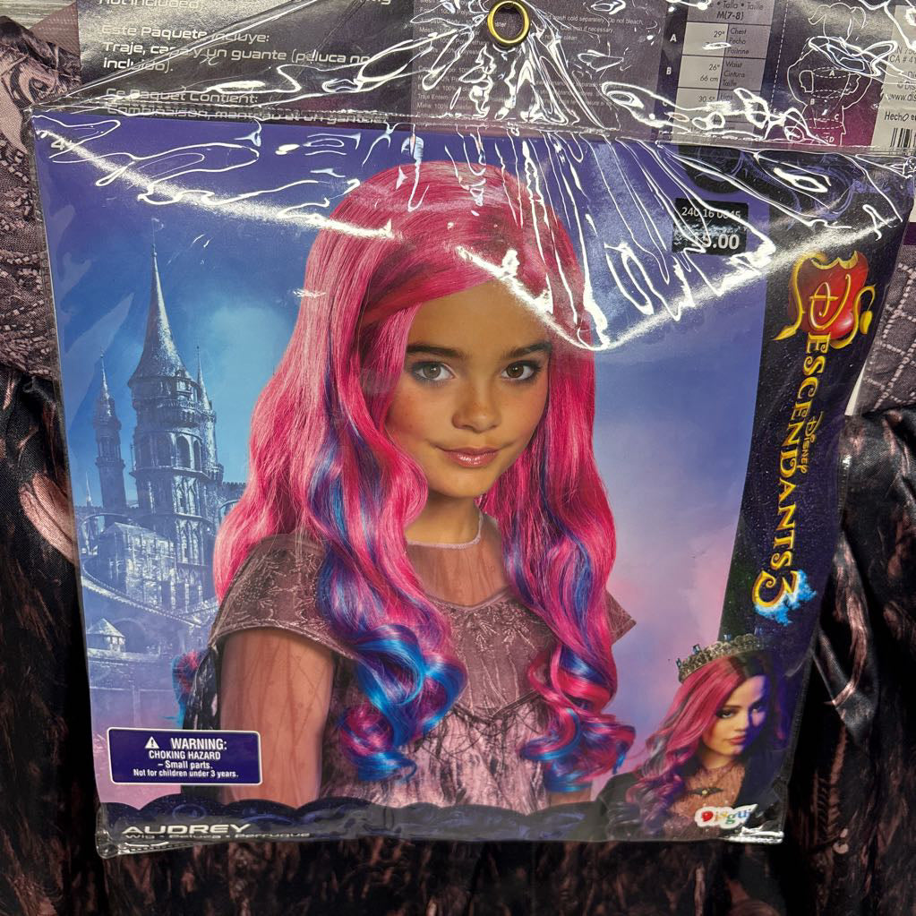 NEW Audrey Costume & Wig 7-8