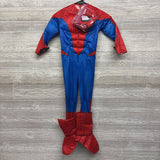 Spider-Man Costume 5-6(1 Glove Have Run At Fingers)