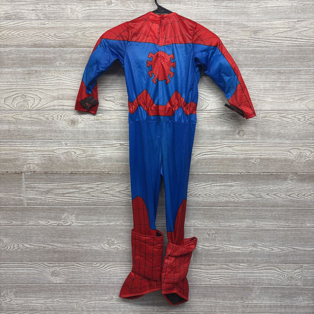 Spider-Man Costume 5-6(1 Glove Have Run At Fingers)