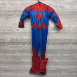 Spider-Man Costume 5-6(1 Glove Have Run At Fingers)