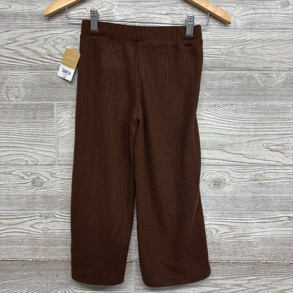 NEW Ribbed Wide Leg Pants 4-5