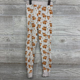 2 Pc LS Bamboo PJs Cows Flowers 4T