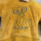 Plush Crewneck, LS Bodysuit & Jogger Sweatpants Simba 9M
