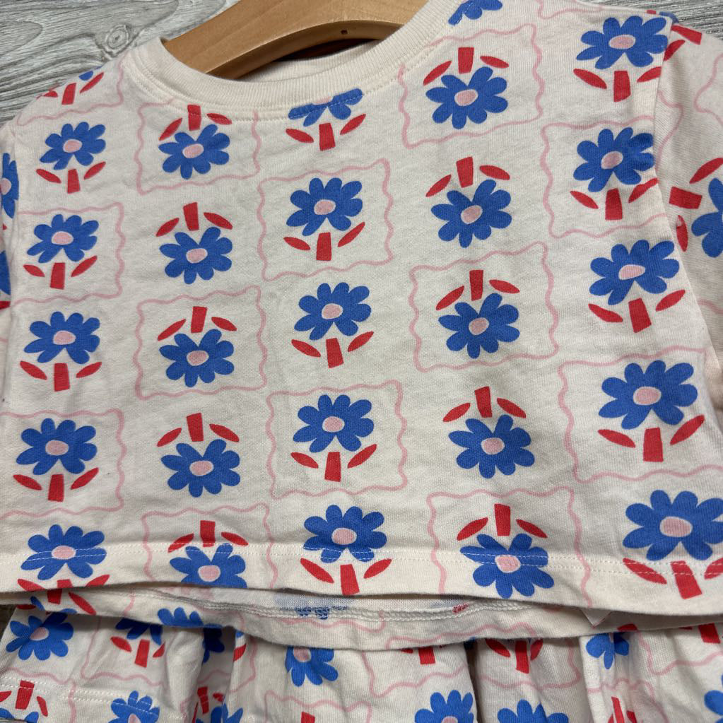 LS Shirt & Skirt Flowers 18-24M