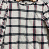 Velour Jumper & LS Plaid Shirt 4T