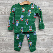 2 Pc LS PJs Happy Holidays 2T