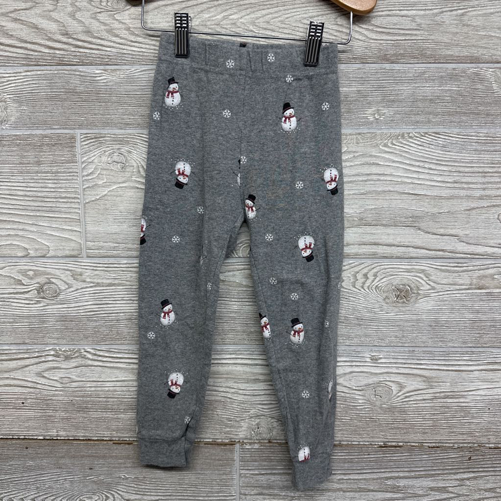 2 Pc LS PJs Snowmen Snowflakes 4T