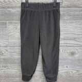 Fleece Henley Pullover Stripes & Joggers 2T