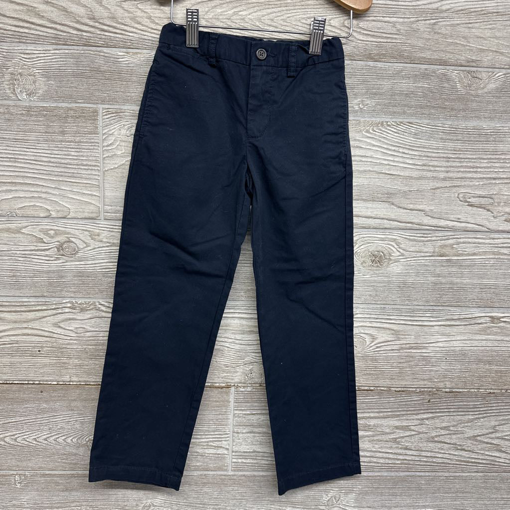 Flat Front Pants Embroidered Logo 5