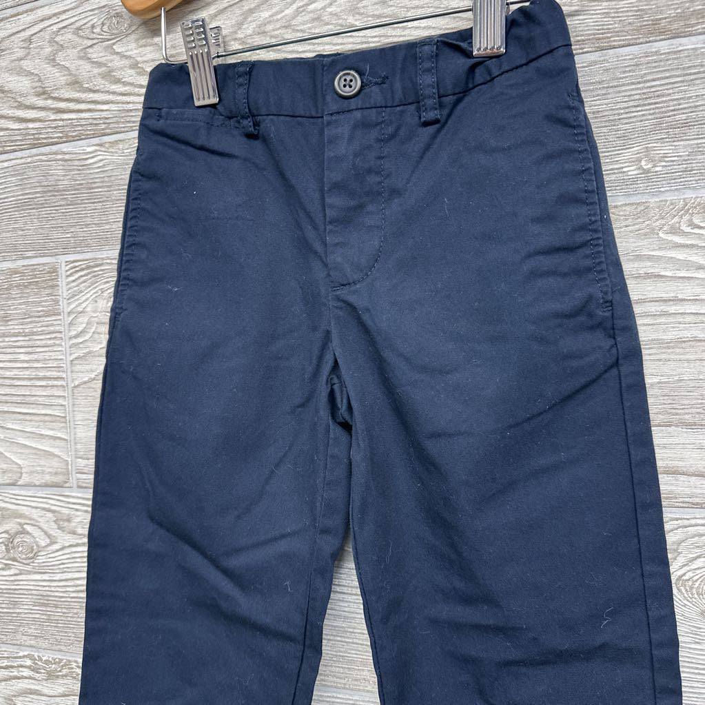 Flat Front Pants Embroidered Logo 5