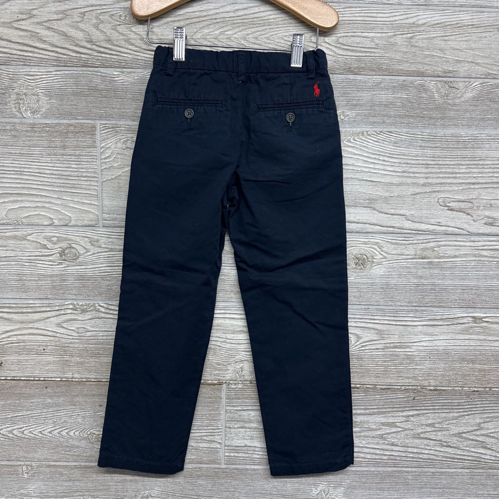 Flat Front Pants Embroidered Logo 5