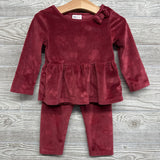 LS Cozy Tunic & Leggings Minnie Mouse Bows 18M