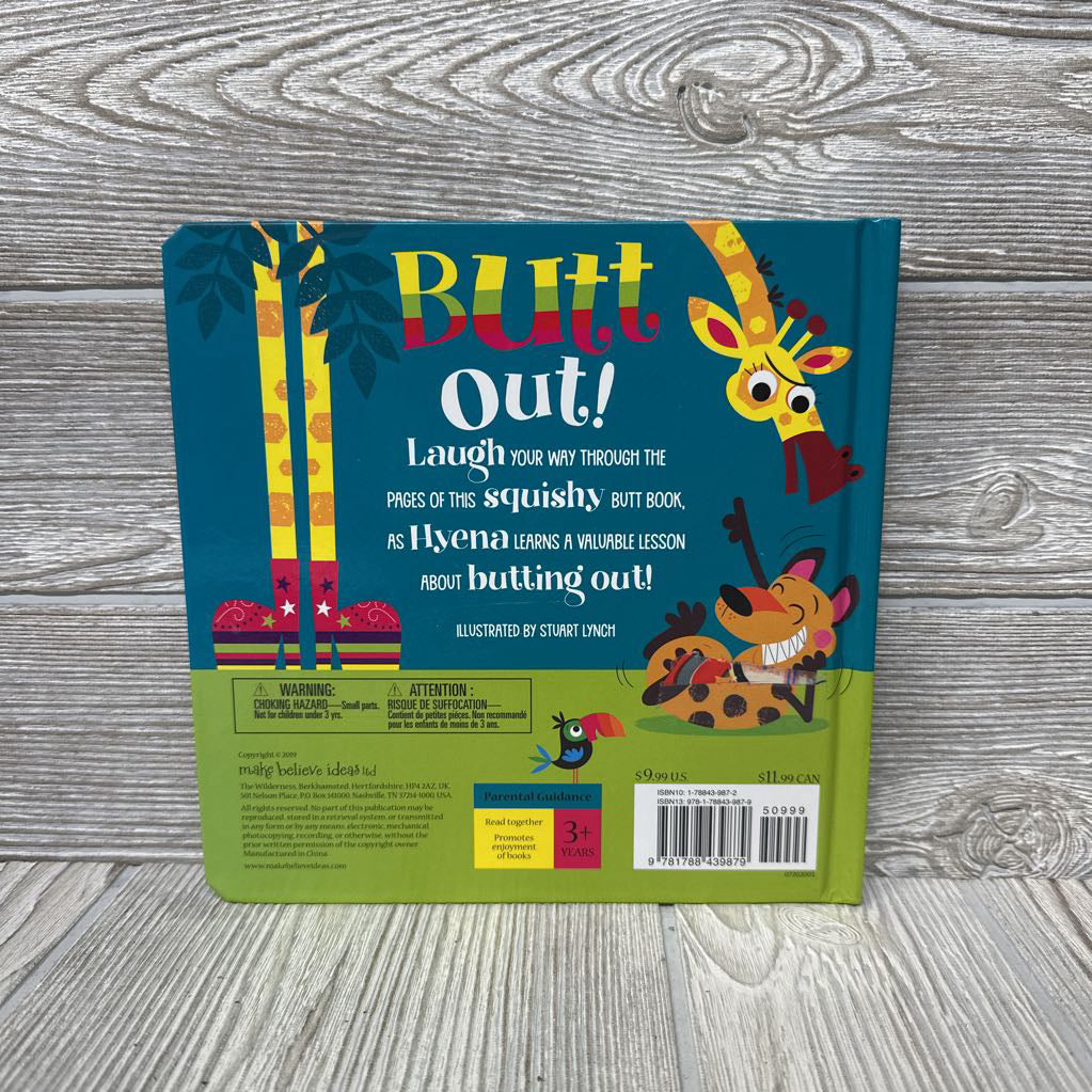 Butt Out Board Book