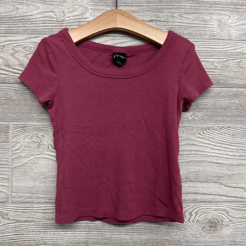 Ribbed Scoop Neck Shirt 6-7