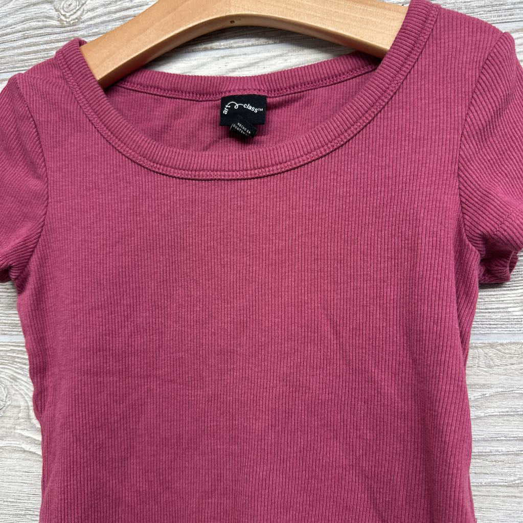 Ribbed Scoop Neck Shirt 6-7