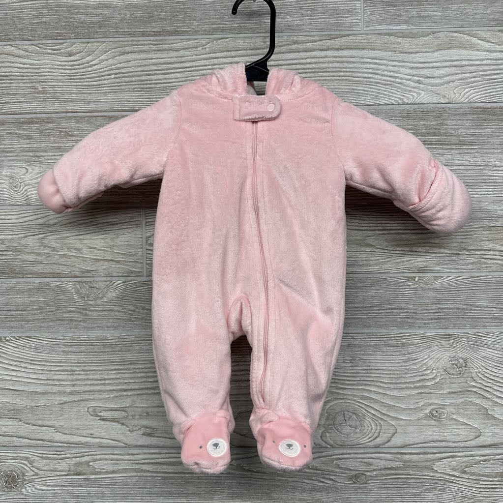 Pram Snowsuit Bear NB