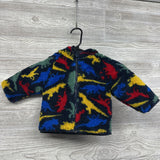 Reversible Dinosaur Winter Coat 12-18M