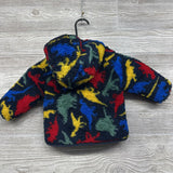 Reversible Dinosaur Winter Coat 12-18M