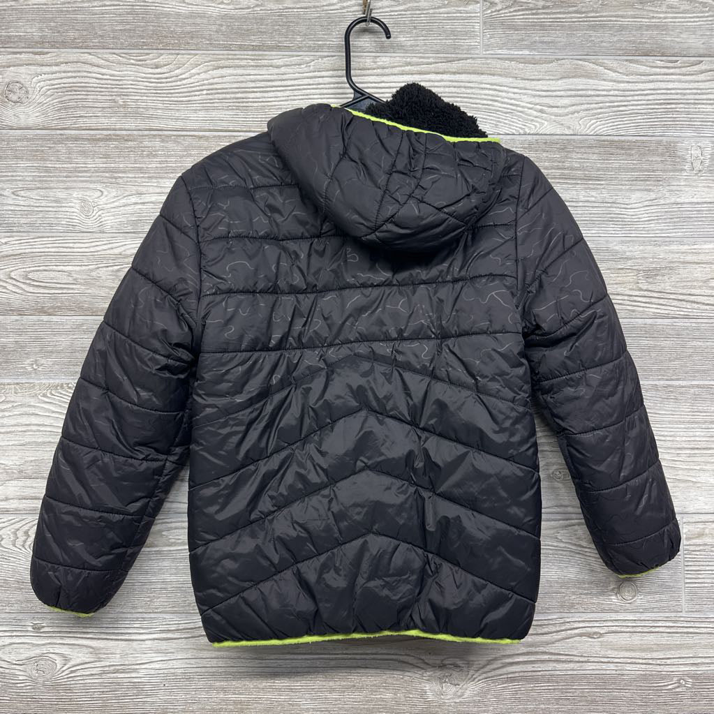 Sherpa Lined Coat W/ Hood 10-12