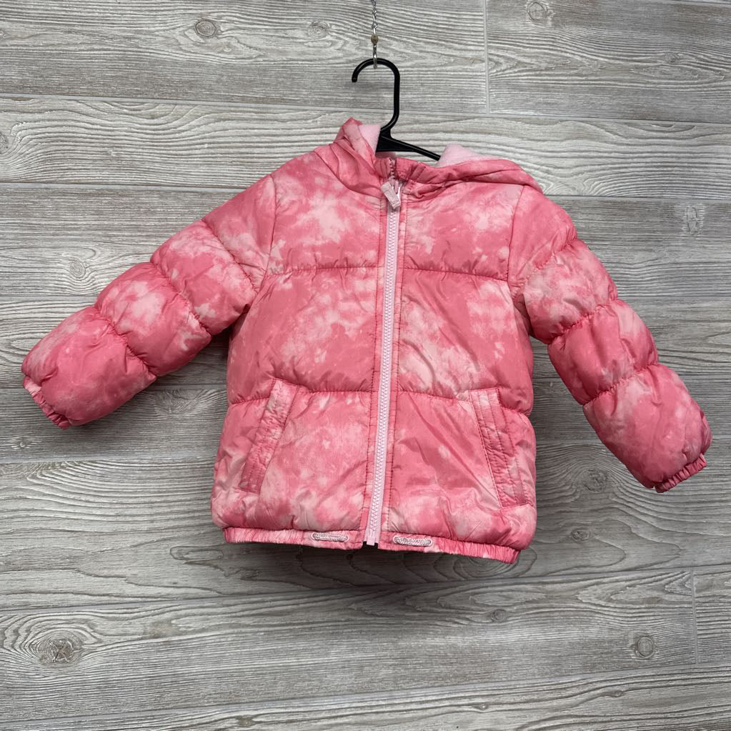 Puffer Coat Tie Dye 3t