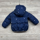 Puffer Coat Flowers 3t