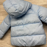 Puffer Winter Coat Flowers 3t