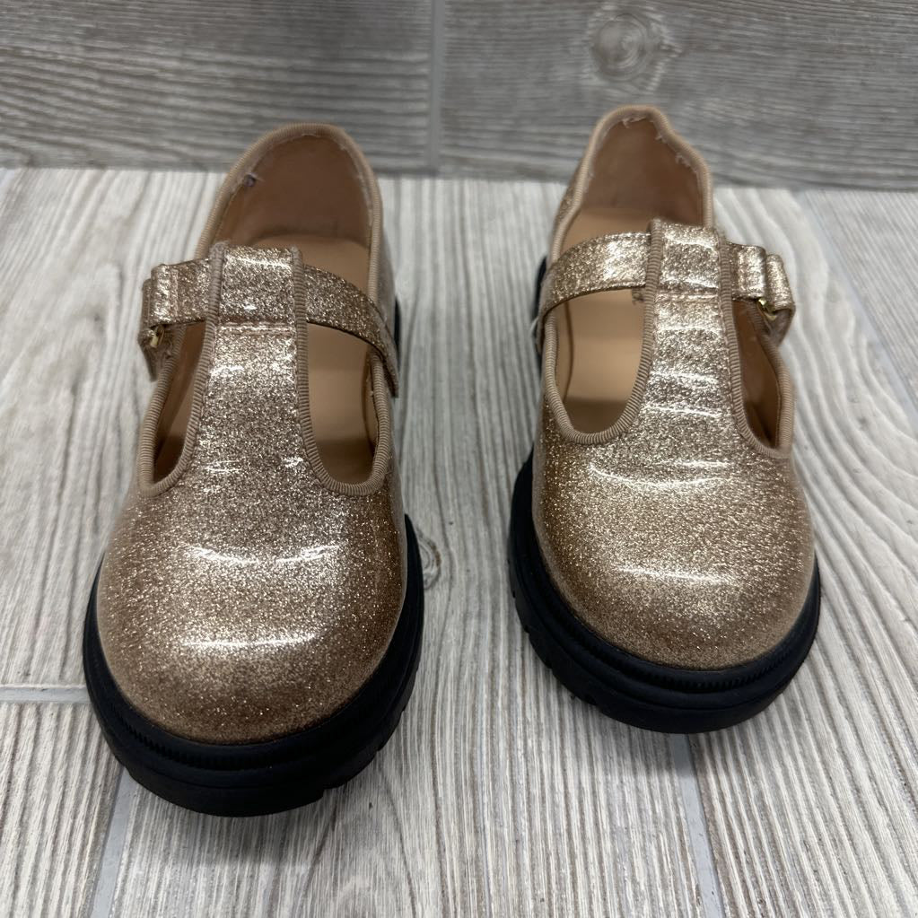 Wendi Glitter T Strap Mary Jane Shoes 10c
