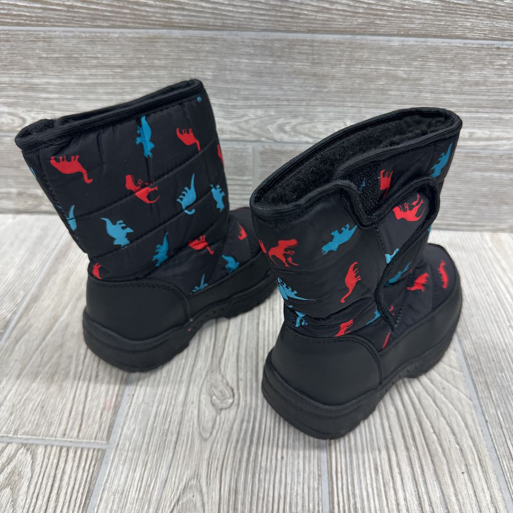 Velcro Boots Dinosaurs 8c