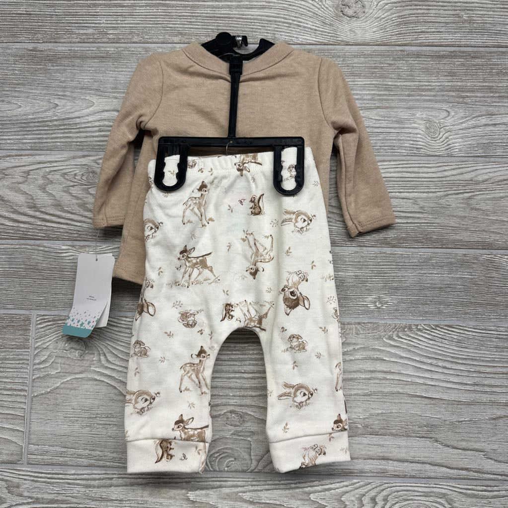 NEW Side Snap Shirt Welcome Little One & Pants 0-3M
