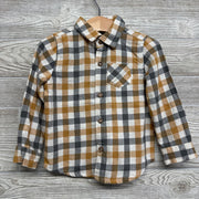 Gingham Button Up Shirt 24M