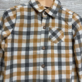 Gingham Button Up Shirt 24M