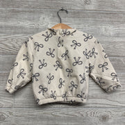 1/4 Zip Pullover Bows 18M