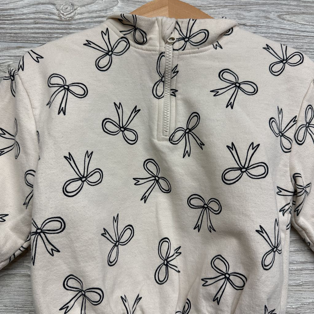 1/4 Zip Pullover Bows 18M